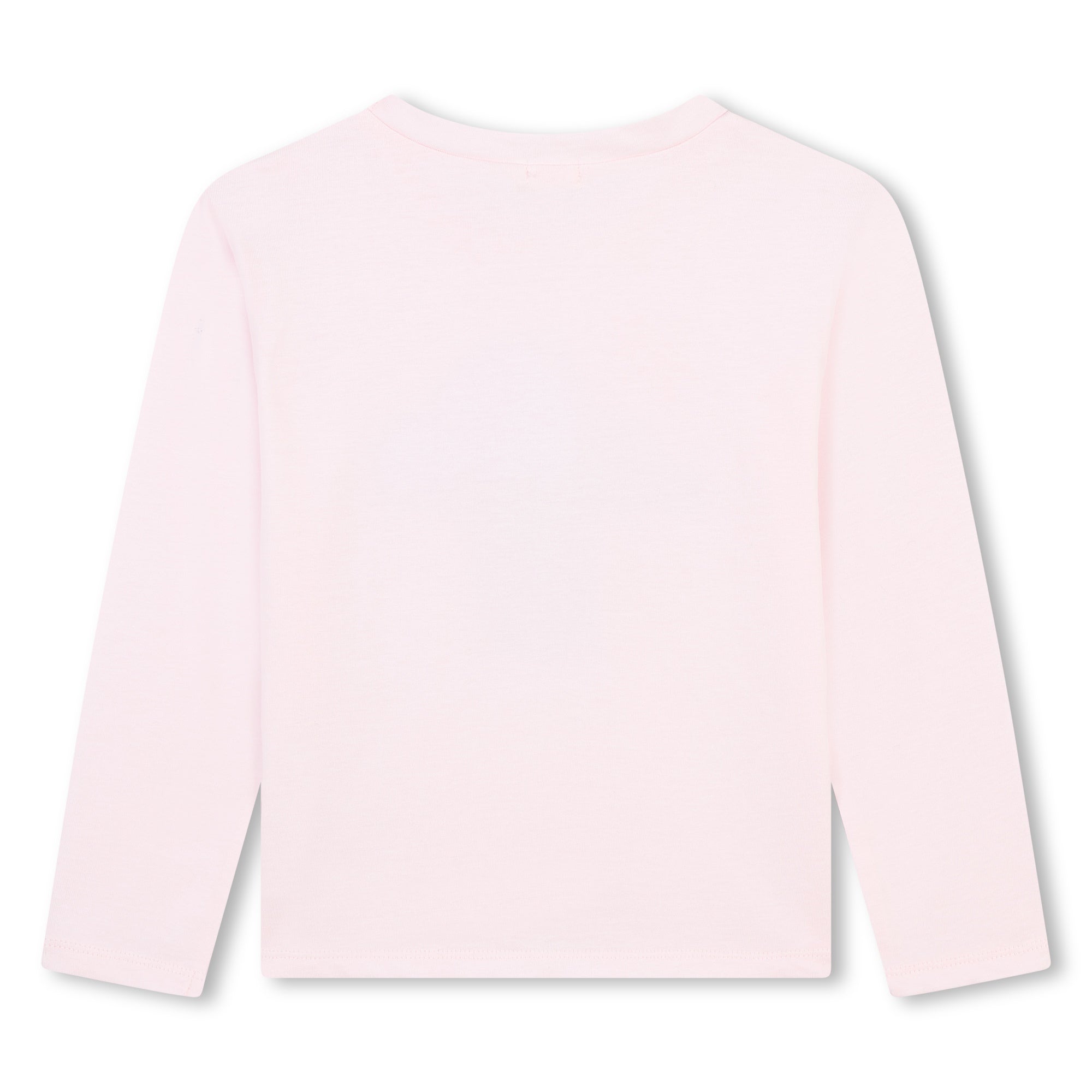 BILLIE BLUSH T-SHIRT A MANICHE LUNGHE ROSA
